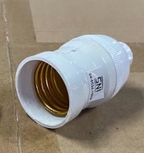 Electrical pipe fitting for plumbing and wiring installations.