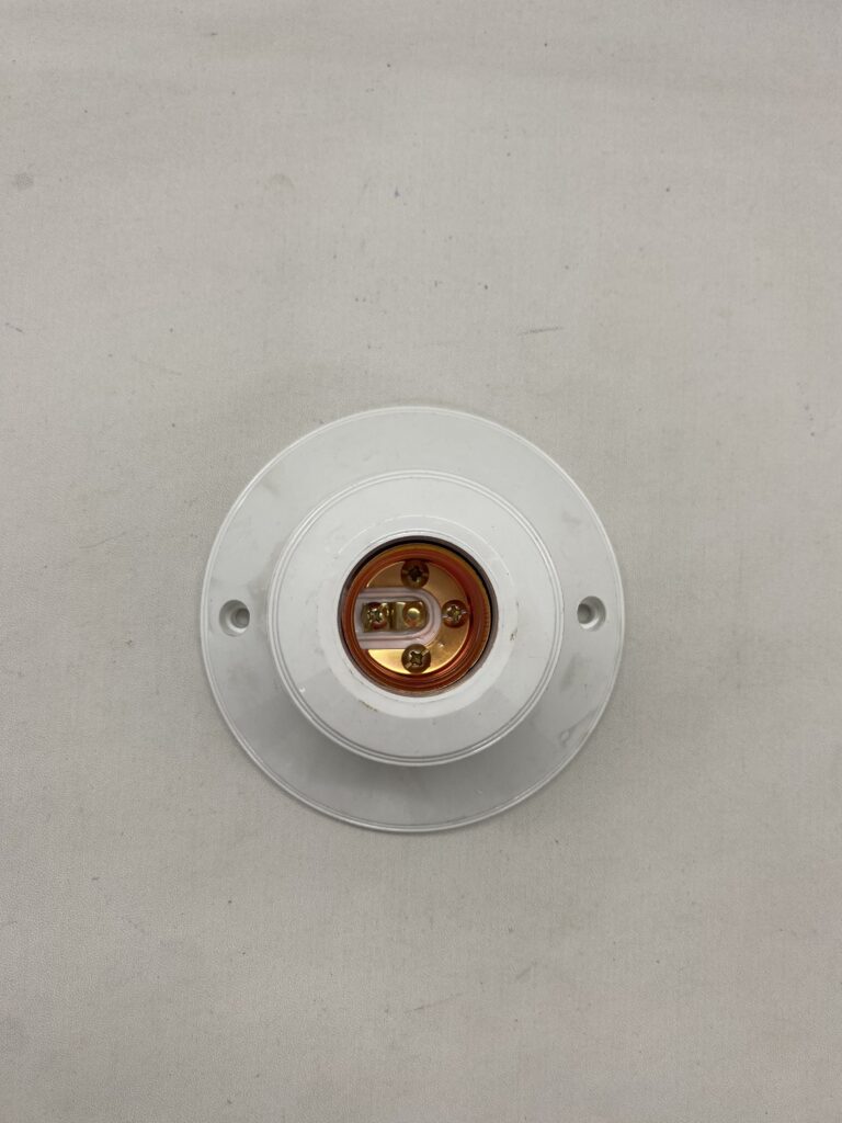 Electric socket fitting for interior design.
