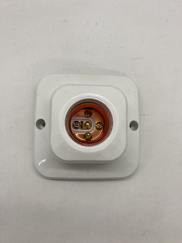 Power outlet socket for electrical appliances.