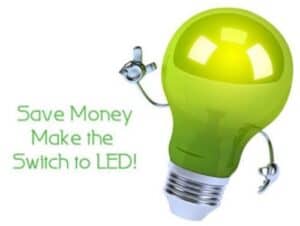 Lampu LED penghematan energi