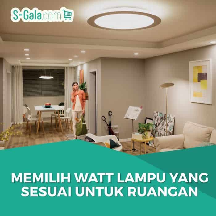 Menghitung Watt untuk Ruangan