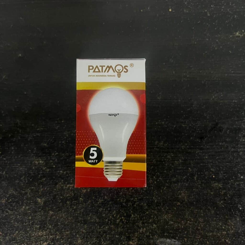 LED bulb for energy-efficient lighting, 5W power, durable and reliable.