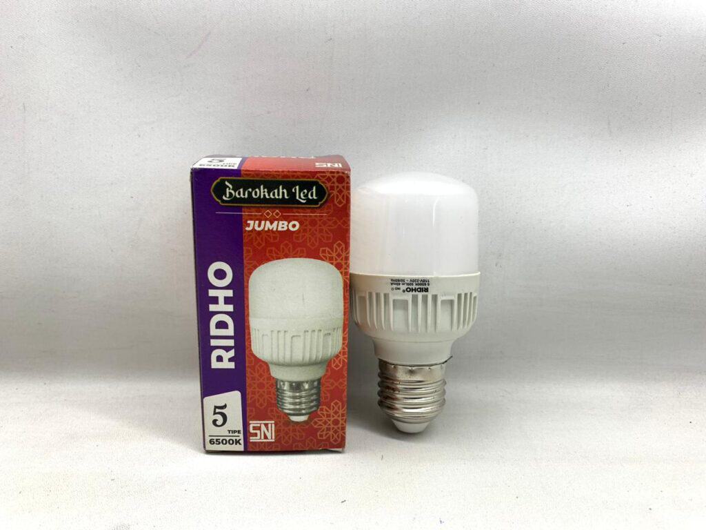 LED bulb for energy-efficient lighting, large size, suitable for big spaces.