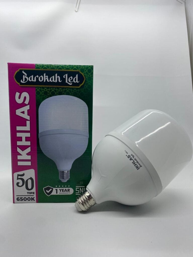 LED Bulb Jumbo 50W, 6500K, energy-efficient lighting for home and office.
