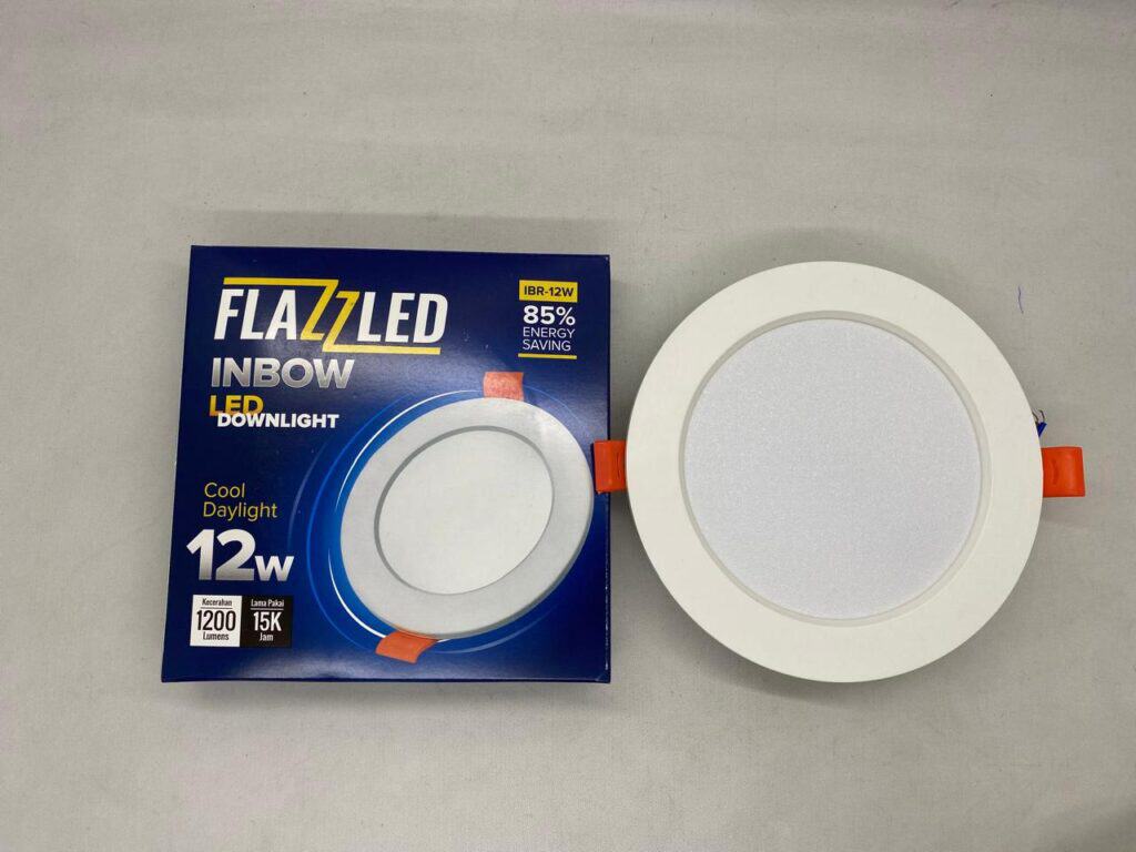 LED Panel Light for Ceiling, 12W, Daylight, Cool White.