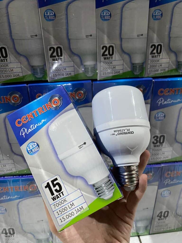 LED Bulb 15W 7000K, 1500 LM, 15,000 JAM.