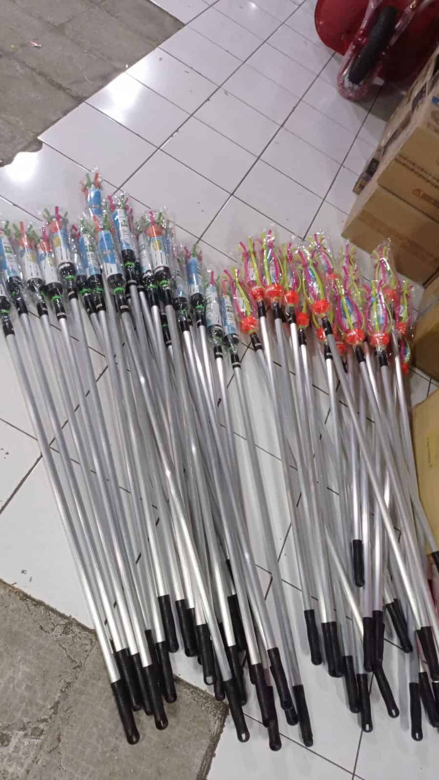 LED stick lamp with colorful tips for versatile lighting solutions.