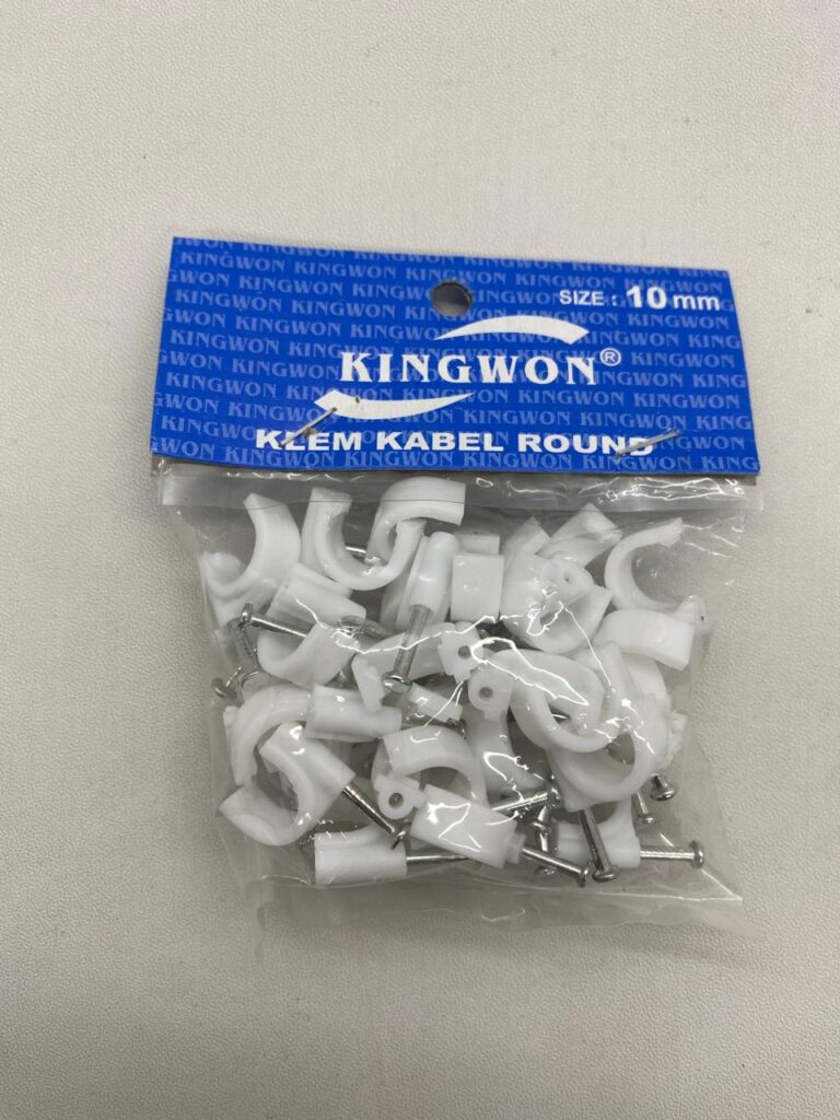 Klem Kabel round for secure electrical connections and wiring management.