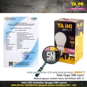 Lampu Ya Ini _ surat lulus SNI