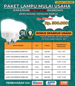 Paket Usaha S-gala 500k