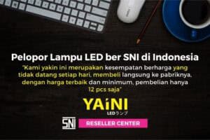 Pelopor lampu ber SNI