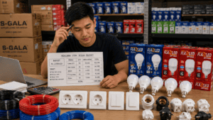 Sesuaikan stok dengan budget