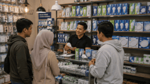 Maintain pelanggan setia toko dengan baik
